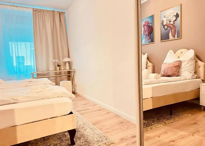 3 Raum City-apartment - 5min Zum Hbf Grupello-1 * Düsseldorf